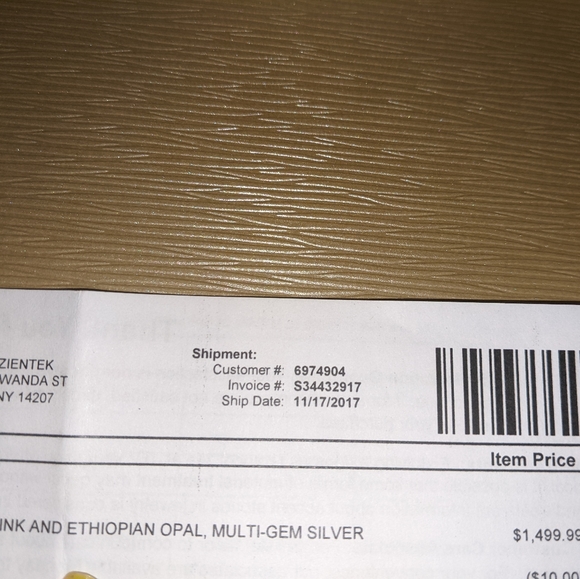 Pink Opal, Ethiopian Opal, Rhodolite Multi-Gemstone Necklace - Picture 7 of 16